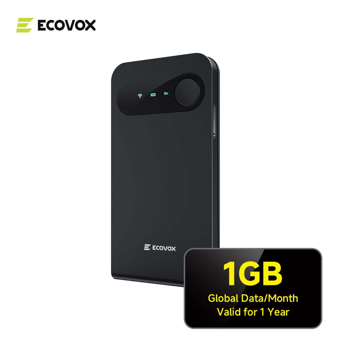Ecovox 2026 upgraded portable mini WIFI hotspot,high-speed 4G date,global coverage, tri-band car/RV/travel Wifi router